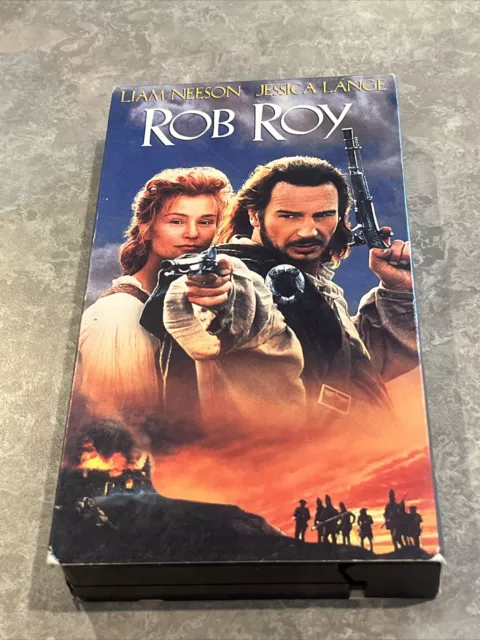ROB ROY (VHS, 1995) Tape Movie Liam Neeson Jessica Lange MGM Home Video ...