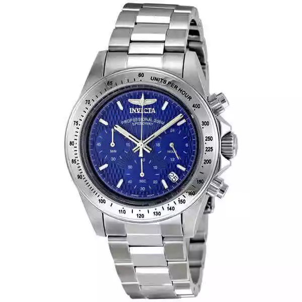 Invicta Speedway Chronograph Blue Dial Men's Watch 9329