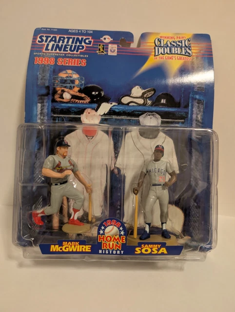 1999 STARTING LINEUP SAMMY SOSA MARK MCGWIRE 12