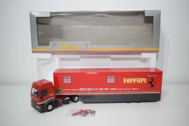 Le Stralis Iveco et sa semi remorque Scuderia Ferrari miniature NewRay