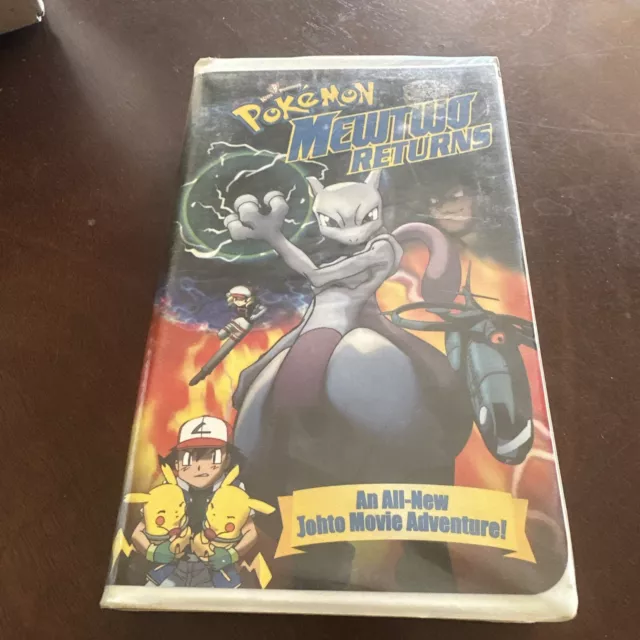 Pokemon: Mewtwo Returns RARE (VHS, 2001, Clamshell Packaging) 85392214235