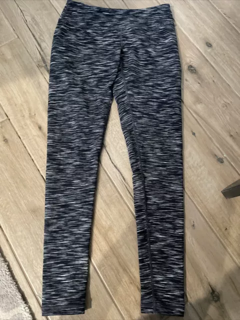 Zella Live In Leggings Space Dye Black White Size Small