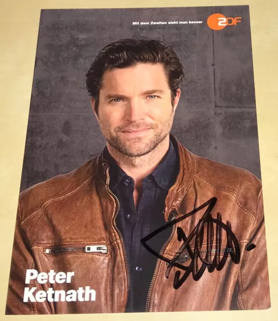 Peter Ketnath Original signierte Autogrammkarte Autogramm Soko Stuttgart ZDF #1