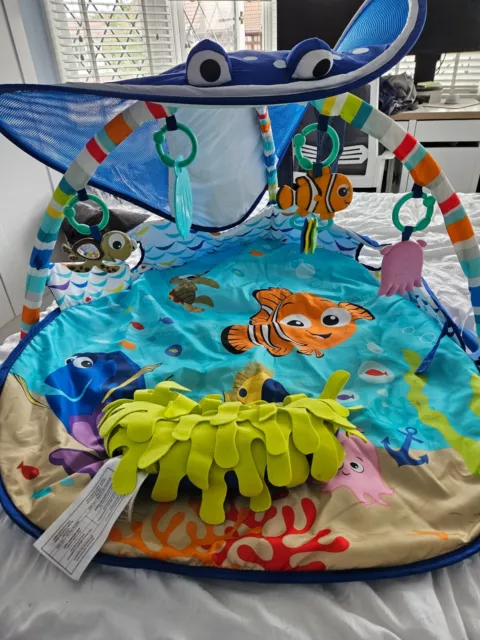 Disney Baby Mr. Ray Ocean Lights Activity Gym and Play Mat