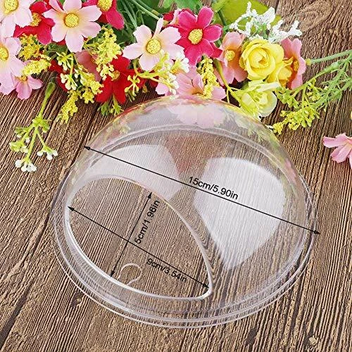 2Pack Wall Hanging Fish Tank Mounted Fish Bowl Betta Tank Fish Plant Hanging Pot 5