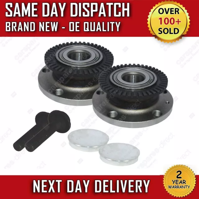 Audi A4 Rear Wheel Bearings Mk2 Mk3 (B6) (B7) (8Ed) Hub Kit 2000-2009 New X2