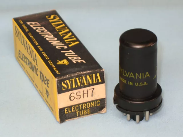 Vacuum Tube ~ 6Sh7 ~ Sylvania ~ Nos ~ 6Sh7
