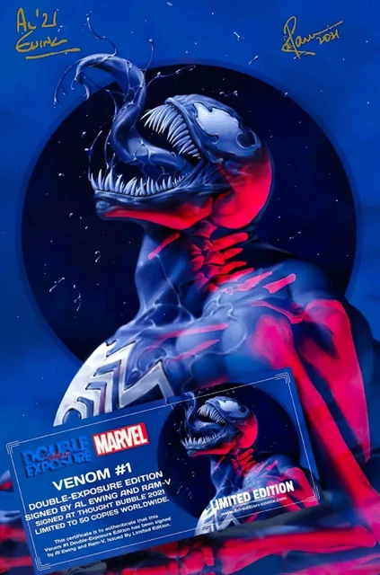 New Limited Edition Double-Signed Venom #1 Junggeun Yoon Double Exposure Edition