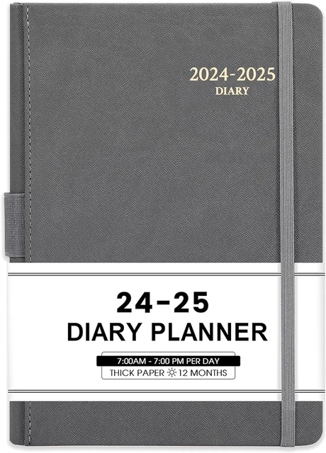 ACADEMIC DIARY 2024-2025 - A5 Diary 2024-2025 Day Per Page, 2024-2025 ...