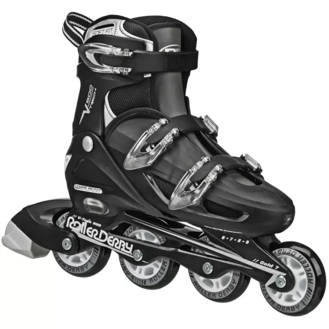 Roller Derby Vtech/Cobra Inline Skates with Adjustable Sizing for Kids, Teens...