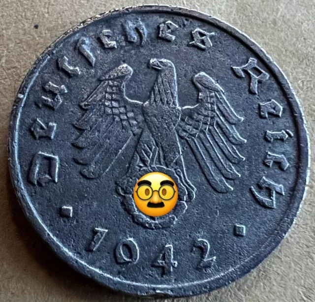 III. Reich 1 Reichspfennig 1942-A