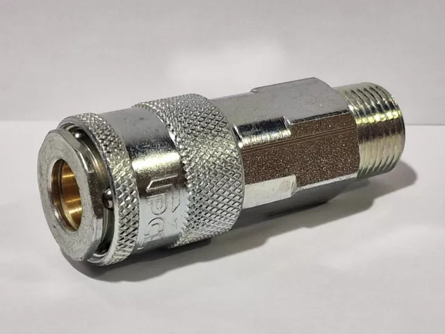 PCL PF Series Quick Release Couplings with Male BSPT Threads 1/4" - 1/2"
