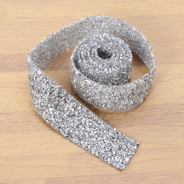 Nastro glitter incolla nastro strass fuso a caldo adesivo signorina