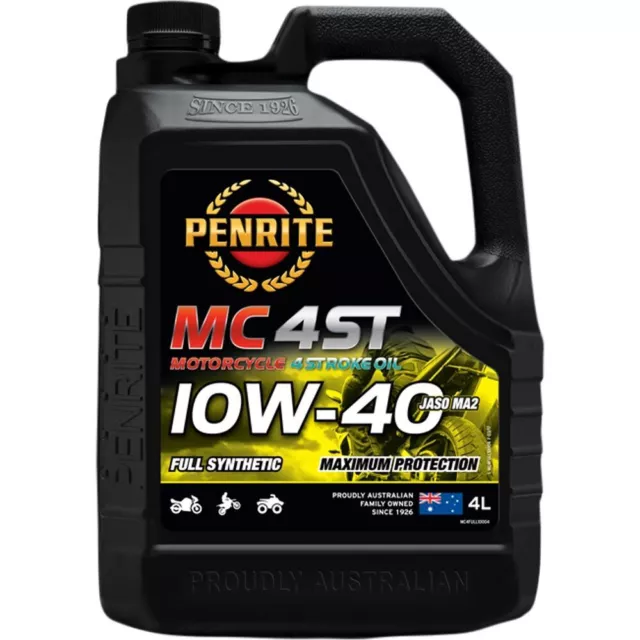 Penrite  Mx 4L MC-4 Motocross 10W40 Fully Synthetic Motorcycle 4 Stroke Oil