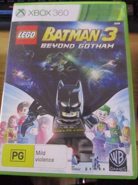 Pre-owned Xbox 360 BATMAN 3 Beyond Gotham game  manual