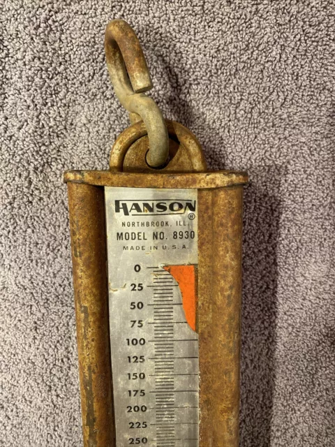 HANSON The Viking Model 8930 Hanging 300 Pound Scale Vintage 2