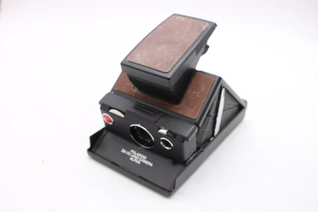 C Vintage Polaroid SX-70 Land Camera Alpha Instant Film Camera