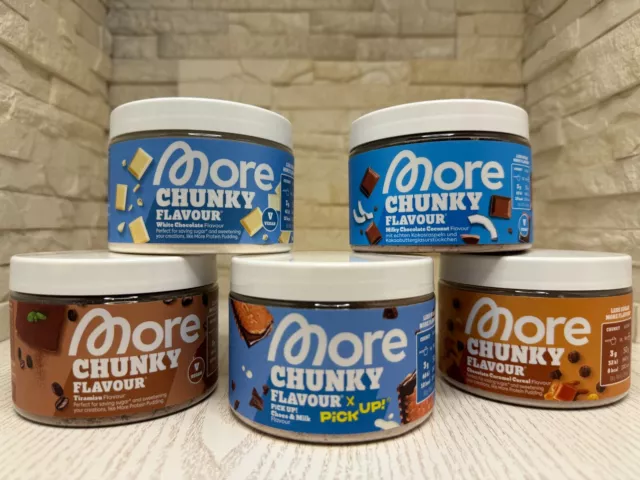 More Nutrition Chunky Flavour 150g - versch. Sorten OVP ❗️OSTERANGEBOT❗️