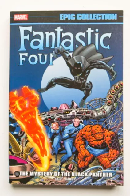 Fantastic Four Mystery of Black Panther Marvel Epic EC Graphic Novel Comic Book