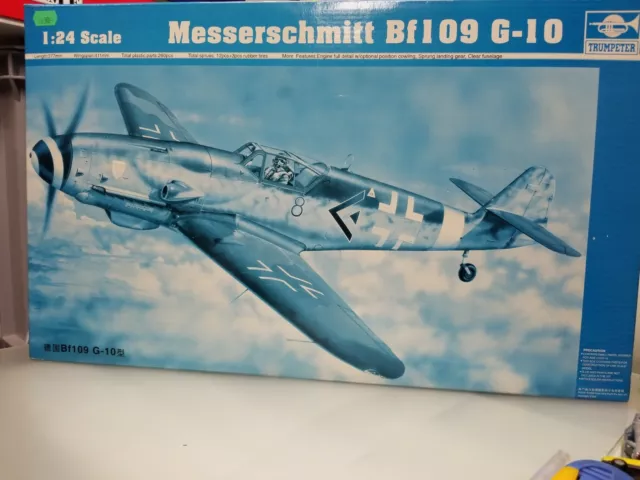 Trumpeter 02409 - 1:24 Messerschmitt Bf 109 G-10  NEU OVP