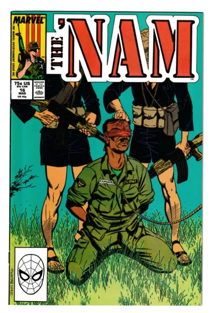 THE 'NAM #16 (1988) NM 1st Appearance Sgt Rowland Departure Sgt Polkow 