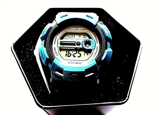 Rare New  Casio G-9100Tc-2 Triple Crown Gulfman Nwt G-Shock G9100Tc-2