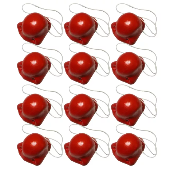 3/6/12pcs Red Nose, 2024 Red Nose Day Circus Role Play Carnival Party Decoration