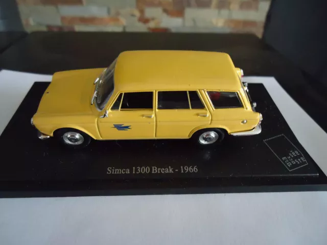 Simca 1300 Break La Poste 1966 1/43 .