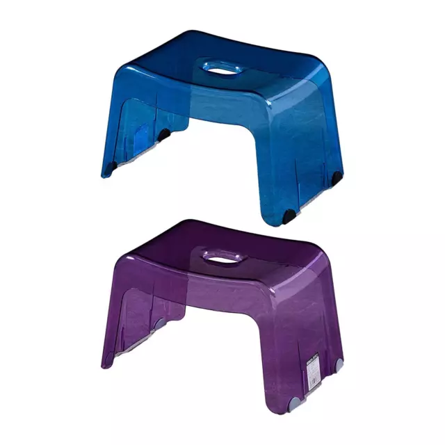 Small Stool Shower Stool Step Stool, Shower Bench, Multiuse Portable Shoe