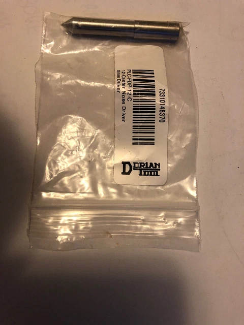 Dorian Tool, PLC-FDP-12-C. 12 Center Nose Driver, 8mm Driver. EPC 73310148370