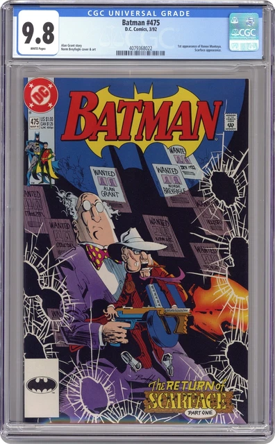 Batman #475 CGC 9.8 1992 4079368022 1st. Renee Montoya