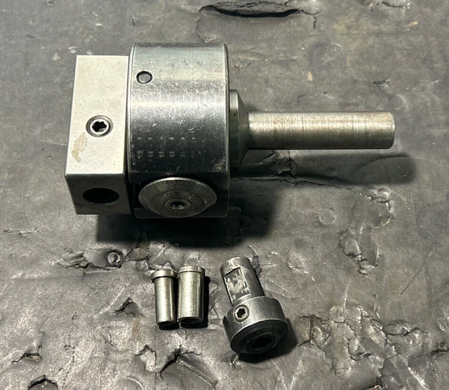 Bridgeport No. 2 Boring Head w/3/4” Straight Shank Milling Machinist Used