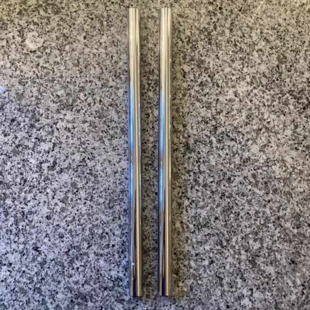 15mm Chrome Plated Copper Pipe / Tube 300mm Length