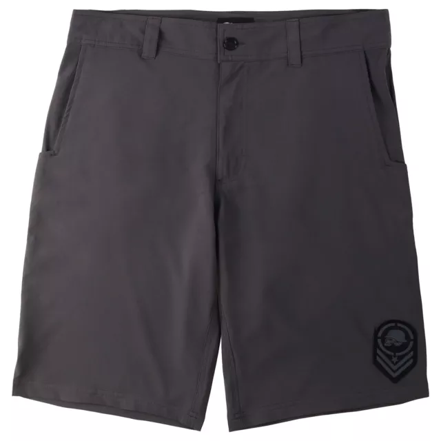 Metal Mulisha Homme Crochu 2 Gris Anthracite Hybrid Boardshorts Vêtements Appar