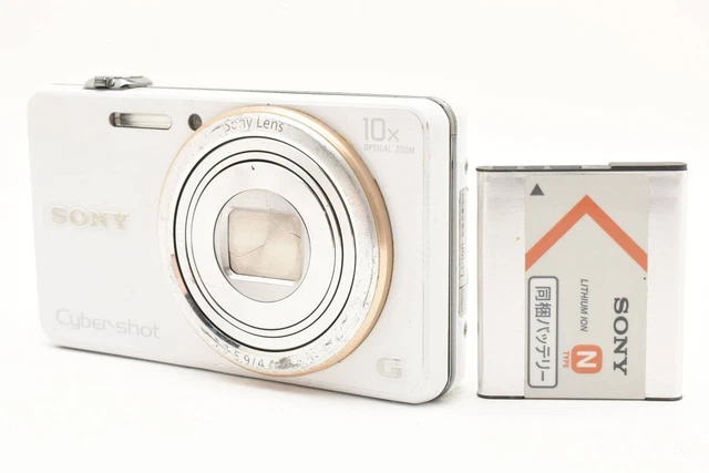 【美品】SONY Cyber-shot DSC-WX100　ホワイト Amazon.com : Sony Cybershot WX100 18.2 Megapixel 10xzoom