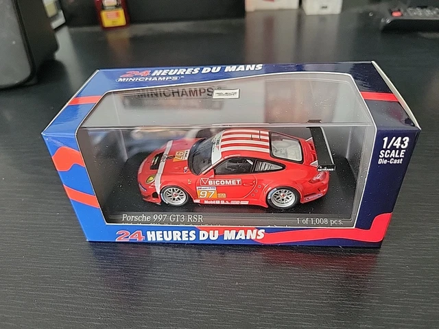 Minichamps 400096980 1/43 PORSCHE 911 GT3 RSR 24H LE MANS 2009 #80