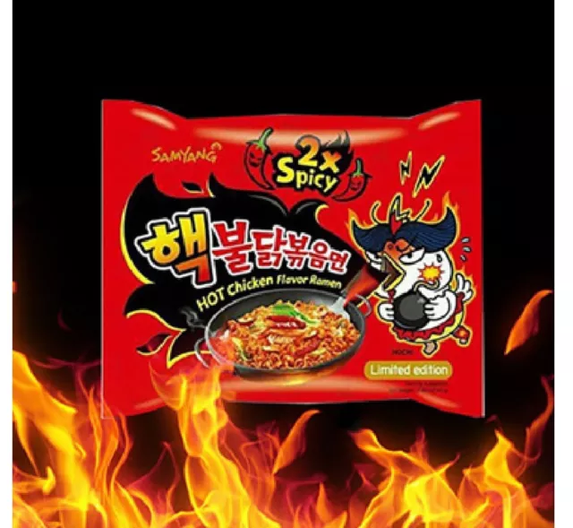 Super Hot 2X 3x Spicy Chicken Noodles Samyang BULDAKBOKEUM Ramyun Korean Ramen C