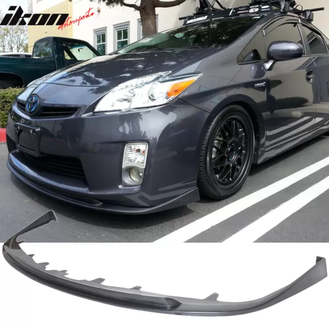 Fits 10-11 Toyota Prius Hatchback OE Style Front Bumper Lip Spoiler Unpainted PU