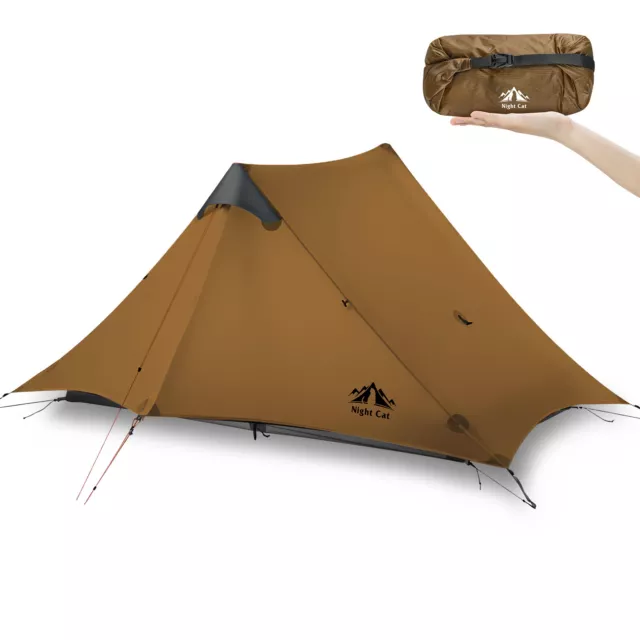 Ultralight Tent - 2 Person - Lightweight Backpacking & Camping Tent - 1.5kg