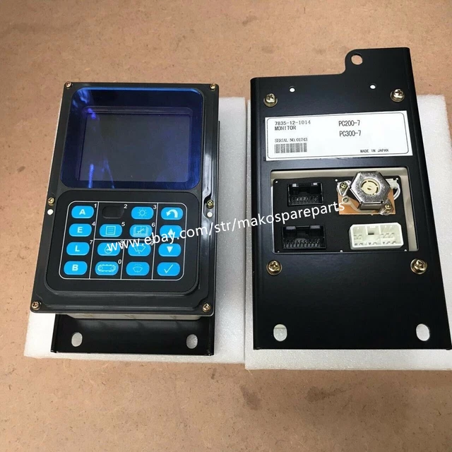 7835-12-1001 7835-12-1002 Monitor Fits Komatsu 7835-12-1014 7835-12-1013 PC200-7