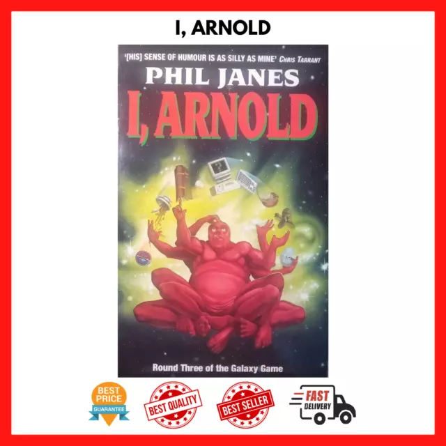 I, Arnold By Phil Janes 1995 Vintage Rare Science Fiction Fantasy Book Novel