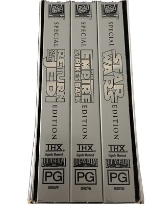 star wars vhs box set 1997