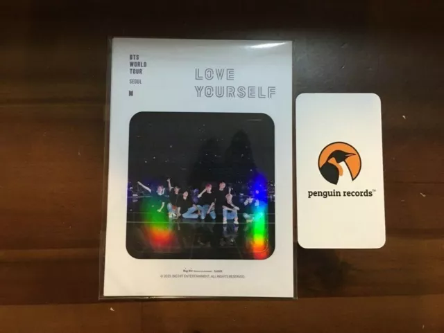 Bts Love Yourself Seoul Dvd Pre-Order Benefit 4 Sticker Set