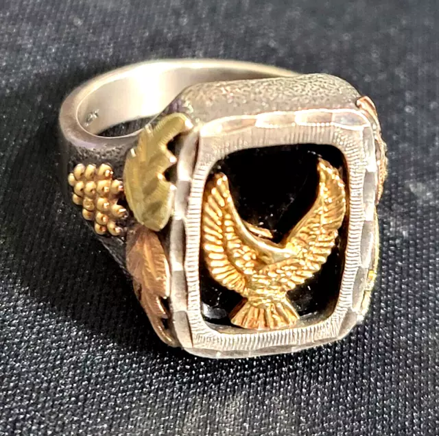 RGC RING EAGLE .925 12K Size 9.5 48.92 PicClick
