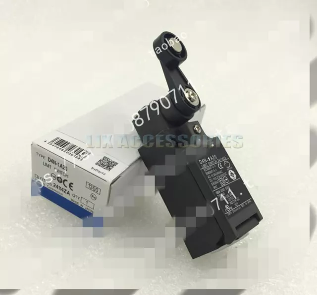 QTY:1  High quality silver point safety limit switch D4N-1A20 -PH travel switch