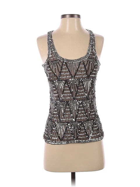 W118 by Walter Baker Women Brown Tank Top XS