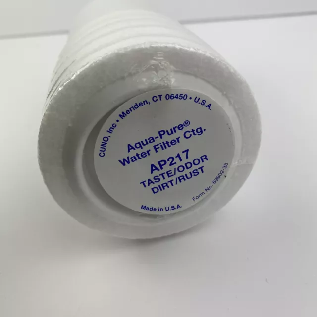 Aqua-Pure AP217 Water Filter New in Plastic Taste/Odor/Dirt/Rust