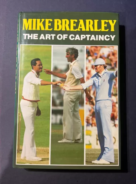 Cricket - Mike Brearley - "The Art Of Captaincy" - Middlesex & England  - Signed