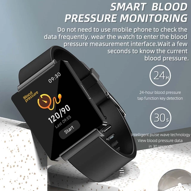 Montre Intelligente BYTTRON – Écran Tactile Rond 1,3 Pouce – Tracker Fitness – Noir
