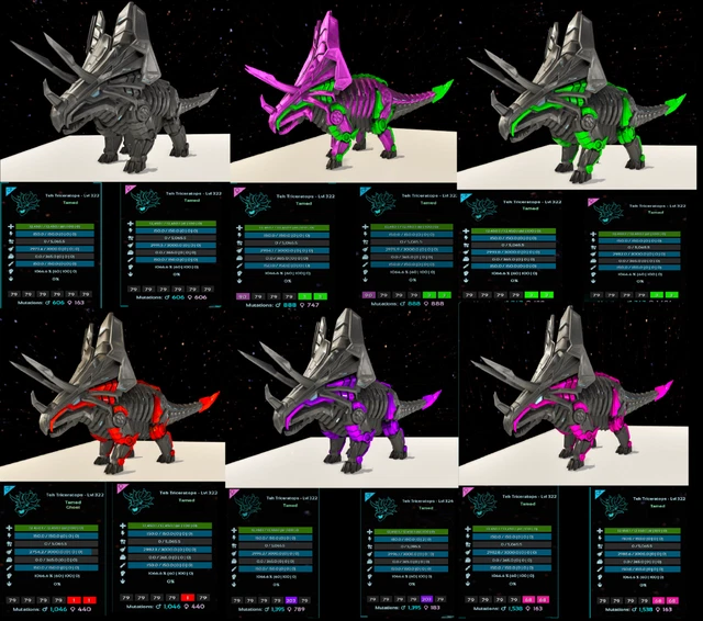 ARK Survival Ascended PvE | PC/XBOX/PS5 | Top Stats Basilo Black 1658M